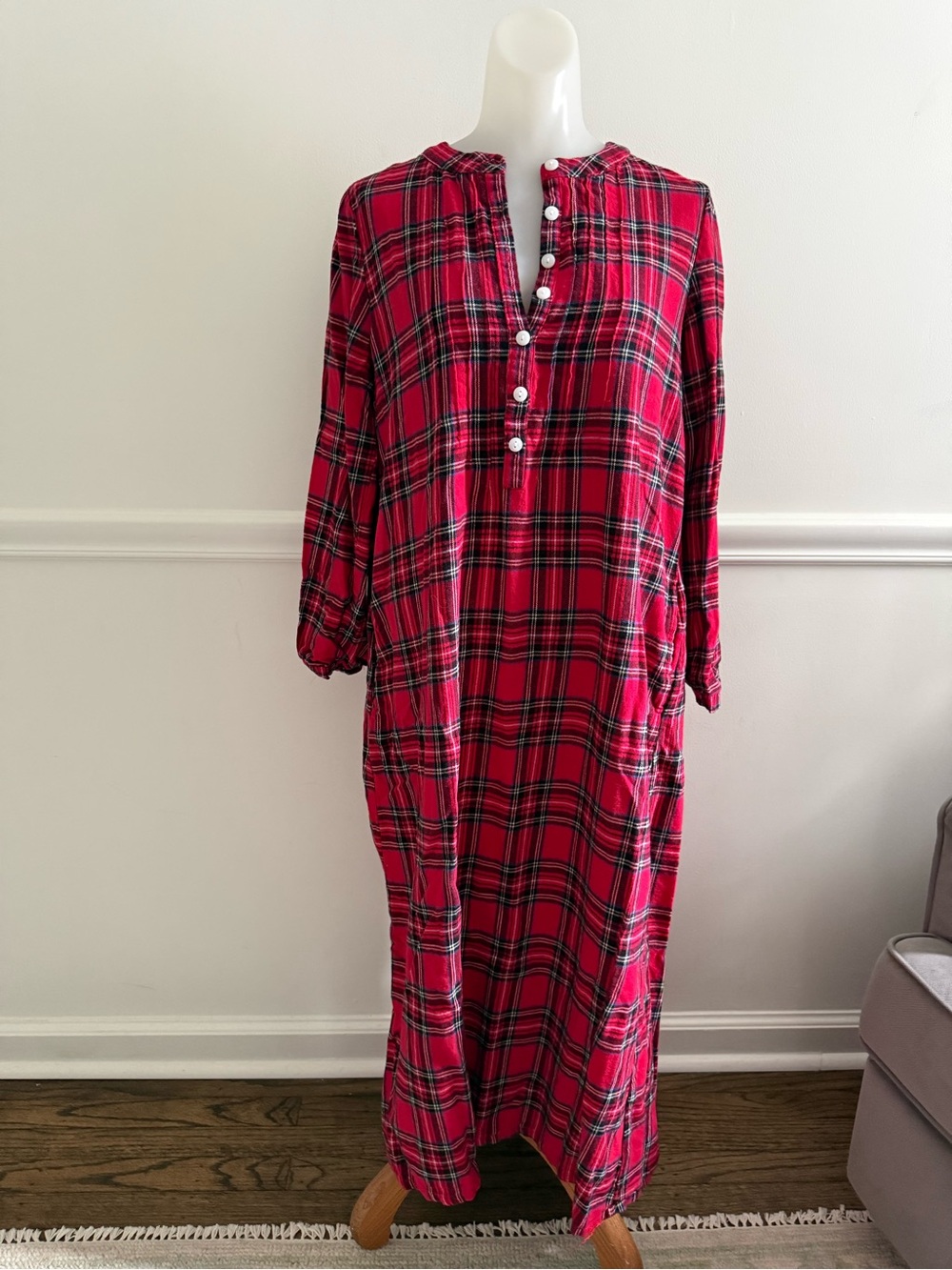 Plaid Nightgown